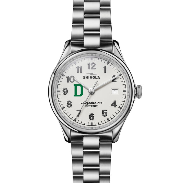 Dartmouth College Shinola Watch, The Vinton 38 mm Alabaster Dial at M.LaHart & Co. Shot #2