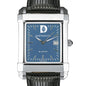 Dartmouth Men's Blue Quad Watch with Leather Strap Shot #1