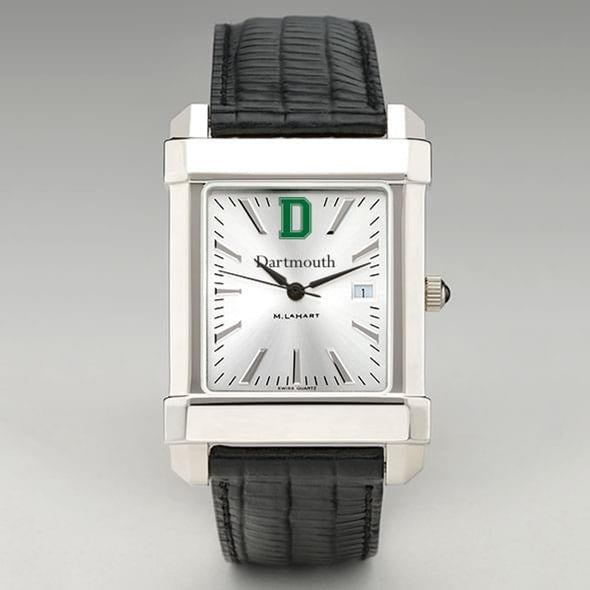 Dartmouth Men&#39;s Collegiate Watch with Leather Strap Shot #2
