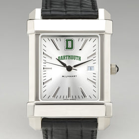 Dartmouth Men's Collegiate Watch with Leather Strap Shot #1
