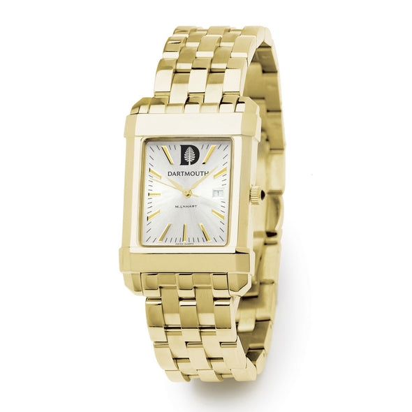 Dartmouth Men's Gold Watch with 2-Tone Dial & Bracelet at M.LaHart & Co. Shot #2