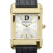 Dartmouth Men's Gold Watch with 2-Tone Dial & Leather Strap at M.LaHart & Co.