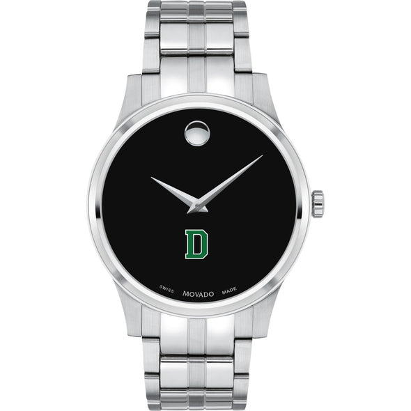 Dartmouth Men's Movado Collection Stainless Steel Watch with Black Dial Shot #2