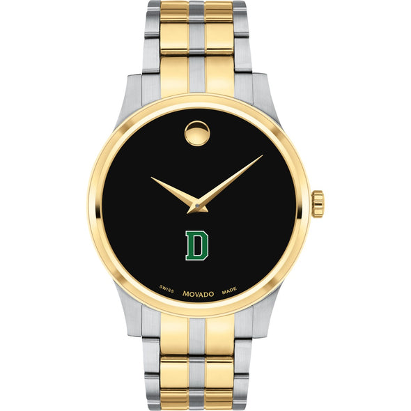 Dartmouth Men's Movado Collection Two-Tone Watch with Black Dial Shot #2
