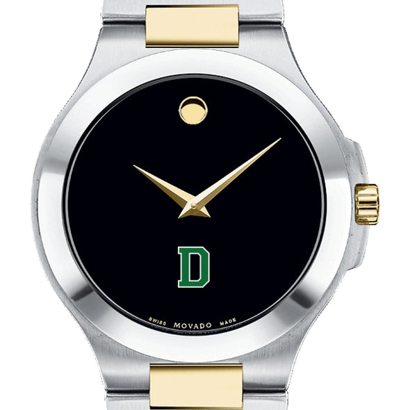 Dartmouth Men&#39;s Movado Collection Two-Tone Watch with Black Dial Shot #1
