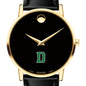 Dartmouth Men's Movado Gold Museum Classic Leather Shot #1