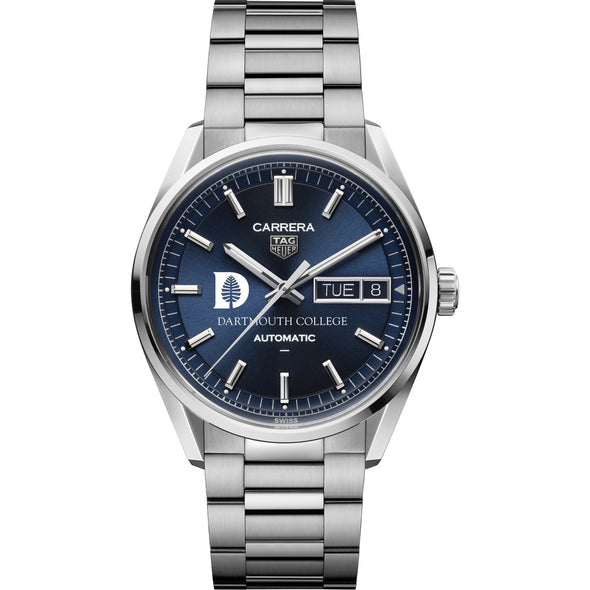 Dartmouth Men's TAG Heuer Carrera Day-Date Automatic with Blue Dial Shot #2
