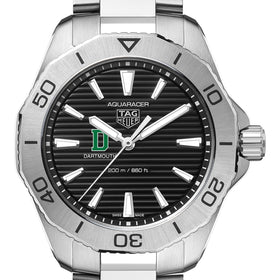 Dartmouth Men&#39;s TAG Heuer Steel Aquaracer with Black Dial Shot #1