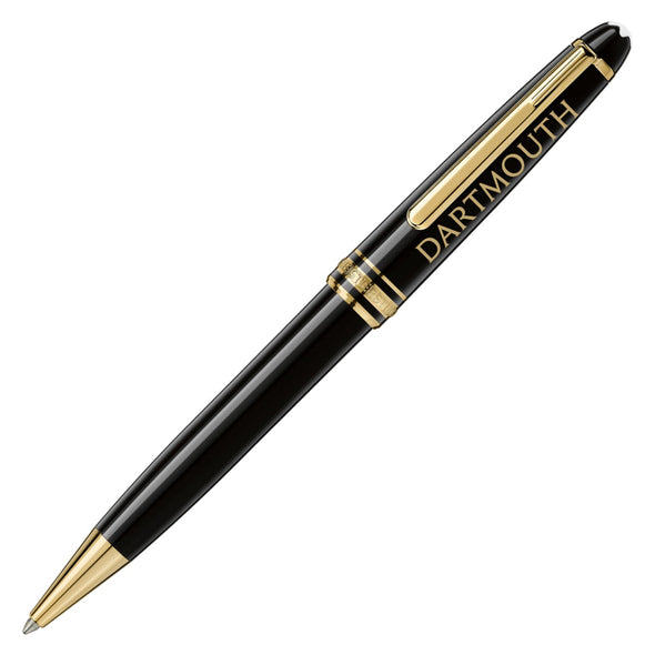 Dartmouth Montblanc Meisterstück Classique Ballpoint Pen in Gold Shot #1