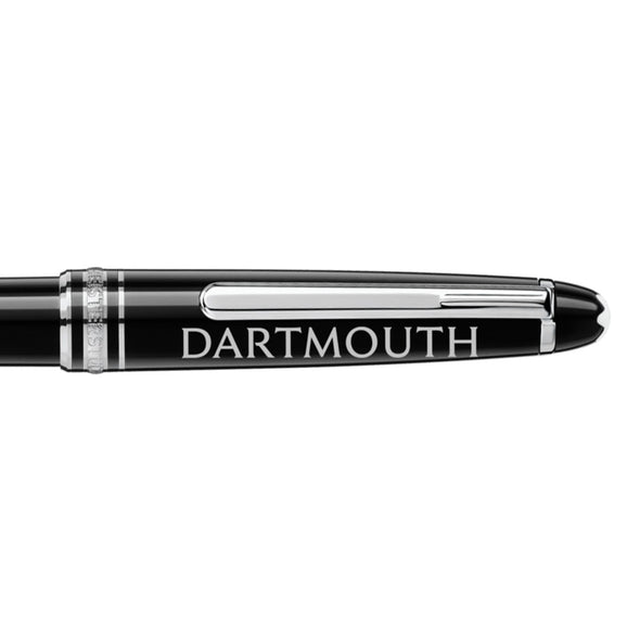 Dartmouth Montblanc Meisterstück Classique Ballpoint Pen in Platinum Shot #2