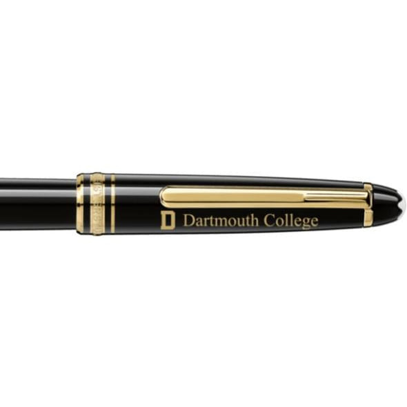 Dartmouth Montblanc Meisterstück Classique Rollerball Pen in Gold Shot #2