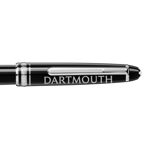 Dartmouth Montblanc Meisterstück Classique Rollerball Pen in Platinum Shot #2