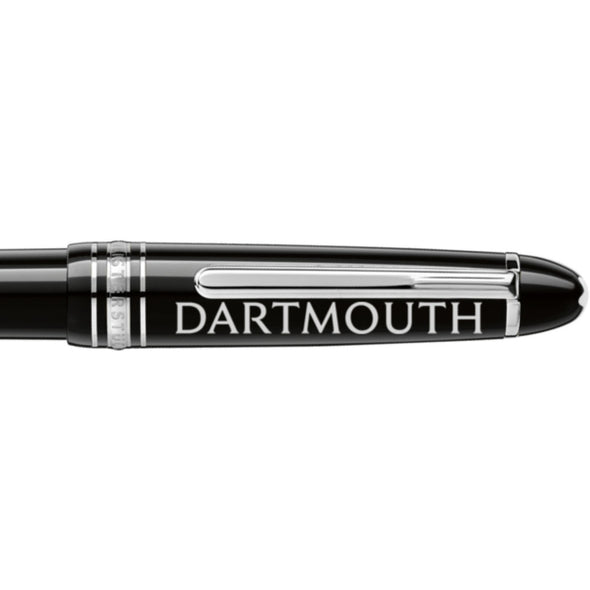 Dartmouth Montblanc Meisterstück Midsize Platinum-Coated Ballpoint Pen Shot #2