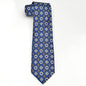 Dartmouth Nautical Blue Silk Tie Shot #1