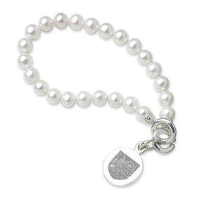 Dartmouth Pearl Bracelet with Sterling Silver Charm Shot #1