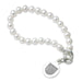 Dartmouth Pearl Bracelet with Sterling Silver Charm