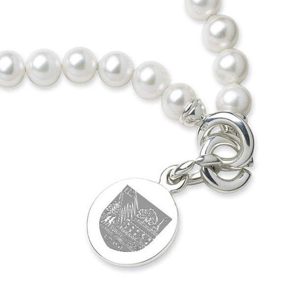 Dartmouth Pearl Bracelet with Sterling Silver Charm Shot #2
