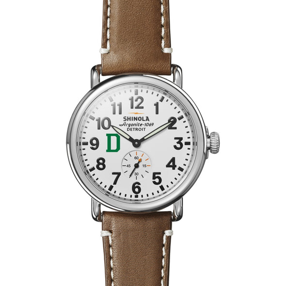 Dartmouth Shinola Watch, The Runwell 41mm White Dial Shot #2