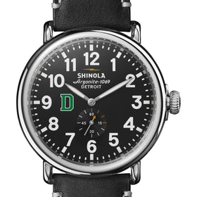 Dartmouth Shinola Watch, The Runwell 47 mm Black Dial Shot #1