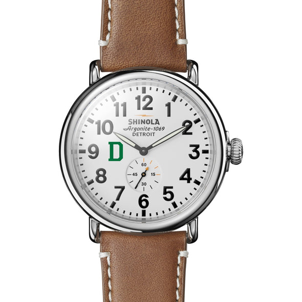 Dartmouth Shinola Watch, The Runwell 47 mm White Dial Shot #2