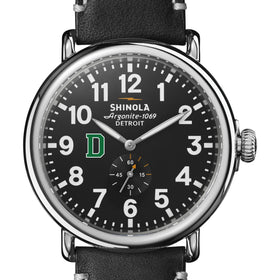 Dartmouth Shinola Watch, The Runwell 47mm Black Dial Shot #1