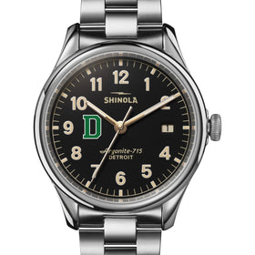 Dartmouth Shinola Watch, The Vinton 38 mm Black Dial Shot #1