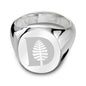 Dartmouth Sterling Silver Oval Signet Ring Shot #2