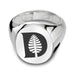 Dartmouth Sterling Silver Oval Signet Ring