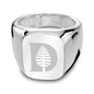 Dartmouth Sterling Silver Rectangular Cushion Ring Shot #2