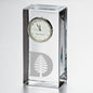 Dartmouth Tall Glass Desk Clock by Simon Pearce Shot #1
