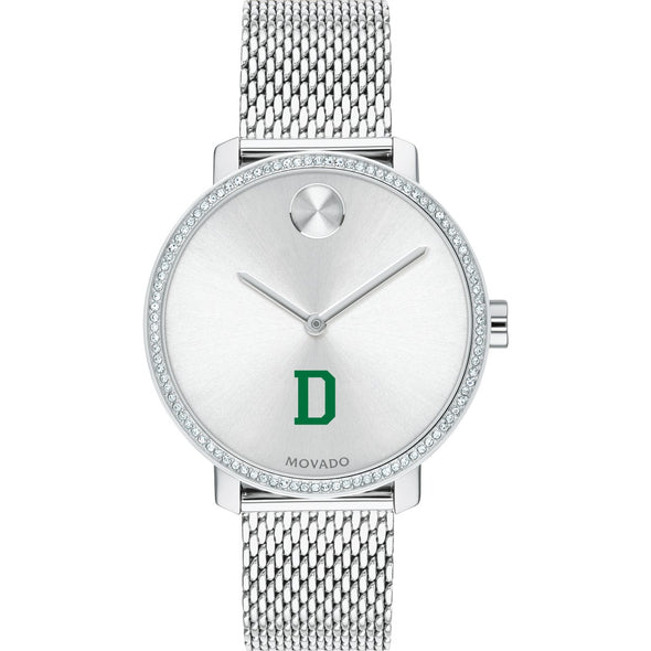 Dartmouth Women's Movado Bold with Crystal Bezel & Mesh Bracelet Shot #2