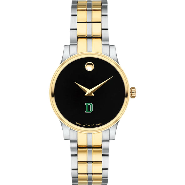 Dartmouth Women's Movado Collection Two-Tone Watch with Black Dial Shot #2
