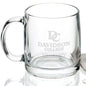 Davidson College 13 oz Glass Coffee Mug Shot #2