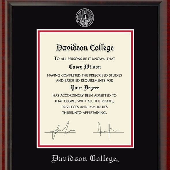 Davidson College Fidelitas Frame Shot #2