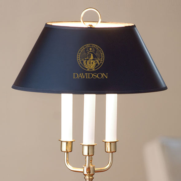 Davidson College Lamp in Brass &amp; Marble Shot #2