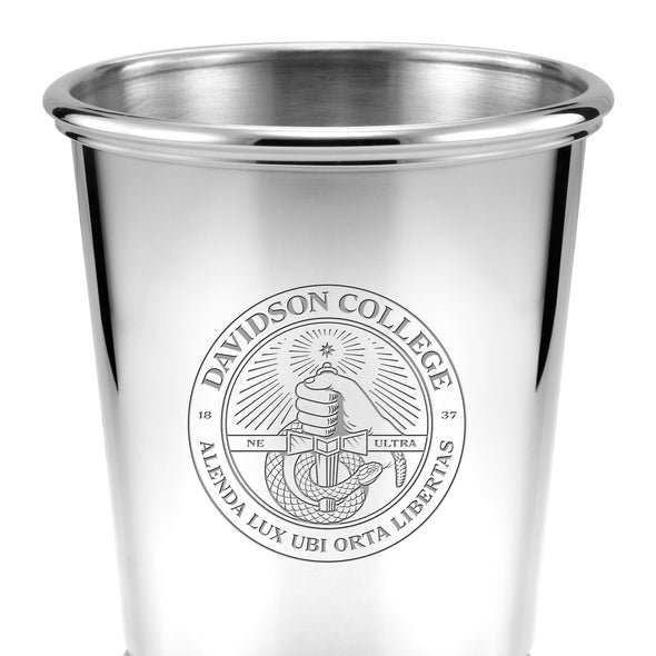 Davidson College Pewter Julep Cup Shot #2