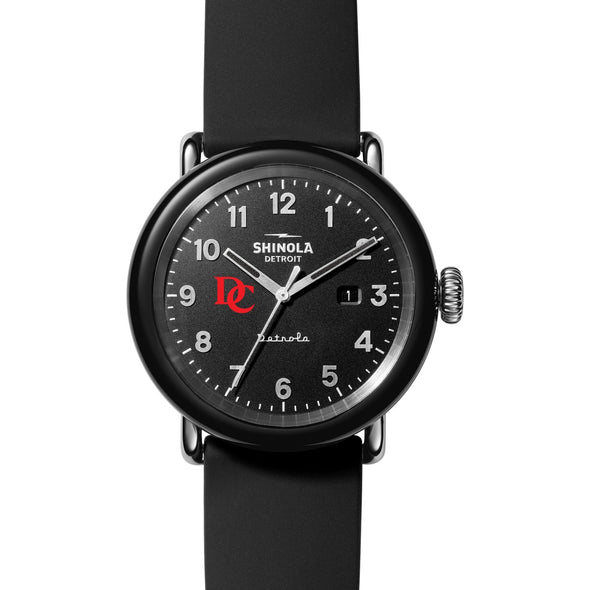 Davidson College Shinola Watch, The Detrola 43mm Black Dial at M.LaHart &amp; Co. Shot #2