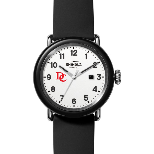 Davidson College Shinola Watch, The Detrola 43mm White Dial at M.LaHart &amp; Co. Shot #2