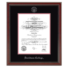 Davidson Diploma Frame - Fidelitas Shot #1