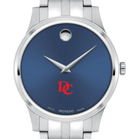 Davidson Men's Movado Collection Stainless Steel Watch with Blue Dial Shot #1