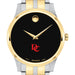 Davidson Men's Movado Collection Two-Tone Watch with Black Dial