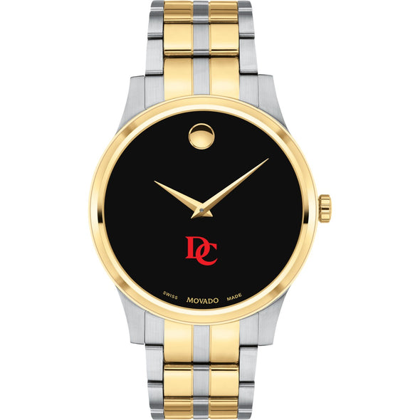 Davidson Men's Movado Collection Two-Tone Watch with Black Dial Shot #2