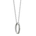 Davidson Monica Rich Kosann "Carpe Diem" Poesy Ring Necklace in Silver