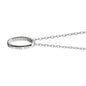 Davidson Monica Rich Kosann "Carpe Diem" Poesy Ring Necklace in Silver Shot #3