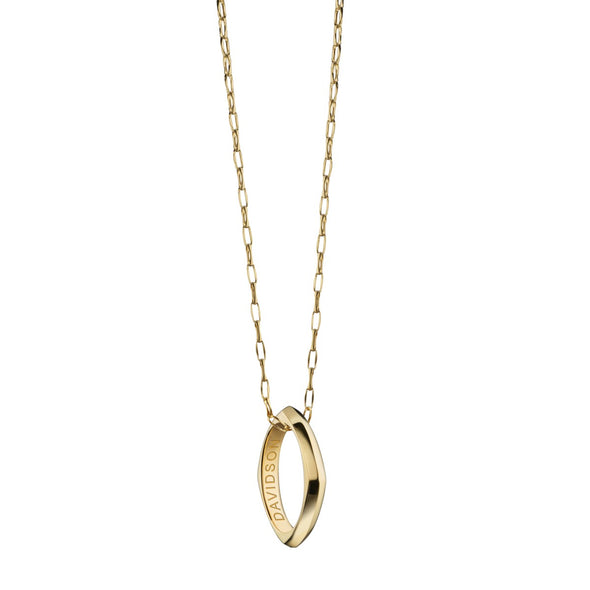 Davidson Monica Rich Kosann Poesy Ring Necklace in Gold Shot #2