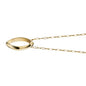 Davidson Monica Rich Kosann Poesy Ring Necklace in Gold Shot #2