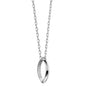 Davidson Monica Rich Kosann Poesy Ring Necklace in Silver Shot #1
