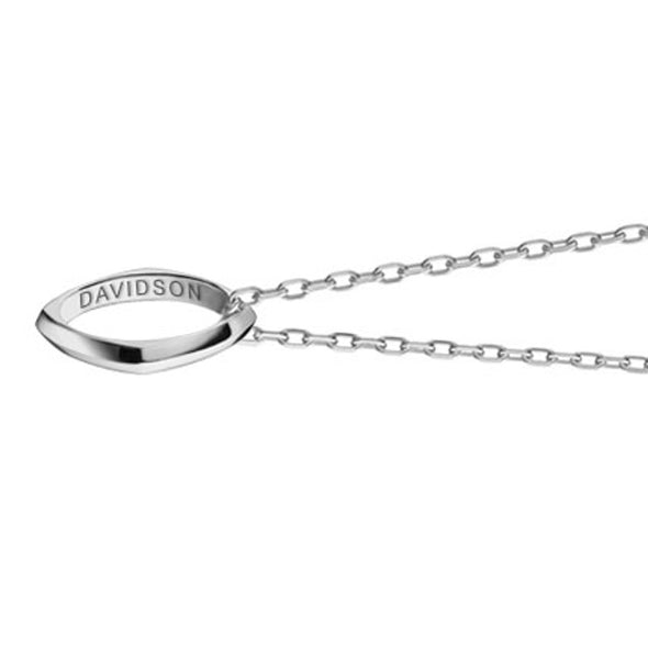 Davidson Monica Rich Kosann Poesy Ring Necklace in Silver Shot #3