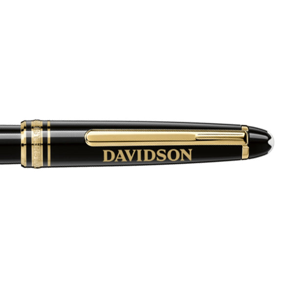 Davidson Montblanc Meisterstück Classique Rollerball Pen in Gold Shot #2