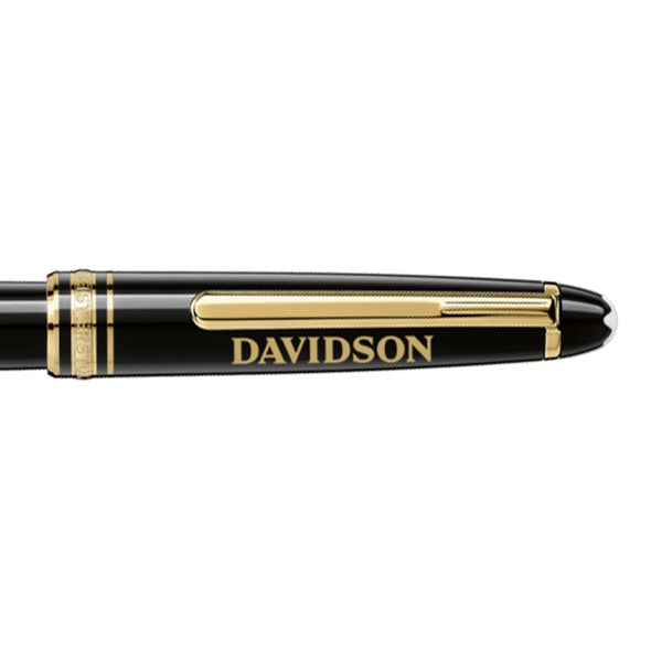 Davidson Montblanc Meisterstück Classique Rollerball Pen in Gold Shot #2